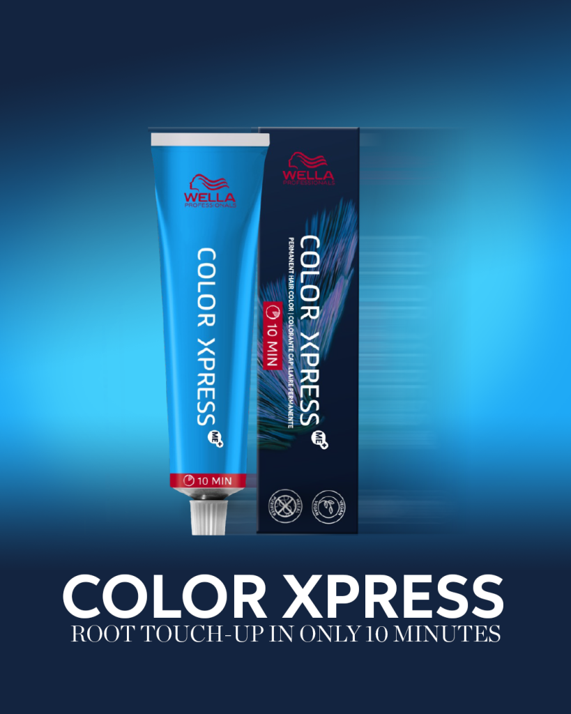 Wella Professionals lansează Color Xpress - o nouă culoare permanentă
pentru servicii Xpress Root Touch-Up în doar 10 minute